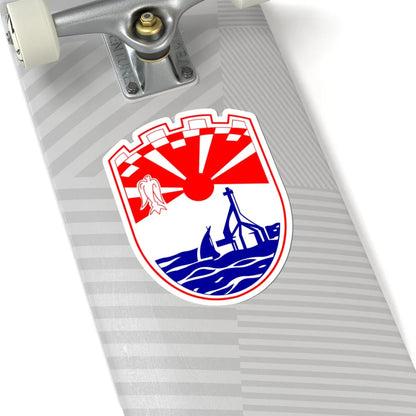 Coat of Arms of Neum (Bosnia and Herzegovina) (Coat of Arms) STICKER Vinyl Kiss-Cut Decal - The Sticker Space