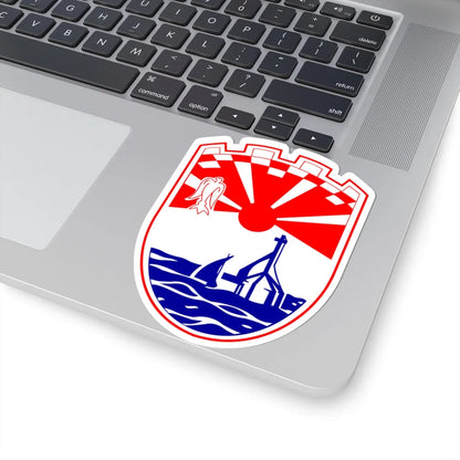 Coat of Arms of Neum (Bosnia and Herzegovina) (Coat of Arms) STICKER Vinyl Kiss-Cut Decal - The Sticker Space