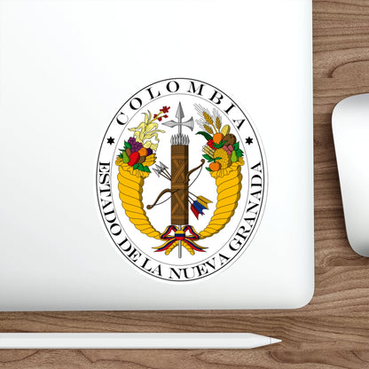 Coat of arms of New Granada (1830) STICKER Vinyl Die-Cut Decal-The Sticker Space