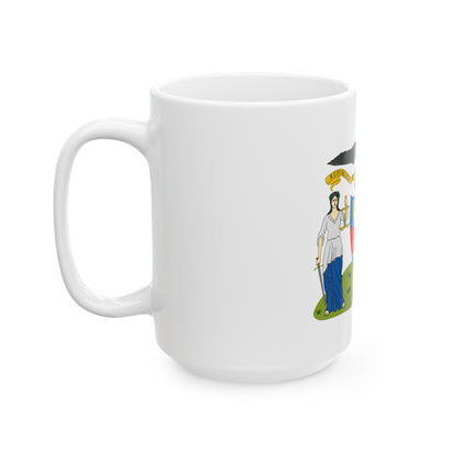 Coat of arms of New Granada (proposal) - White Coffee Mug-The Sticker Space