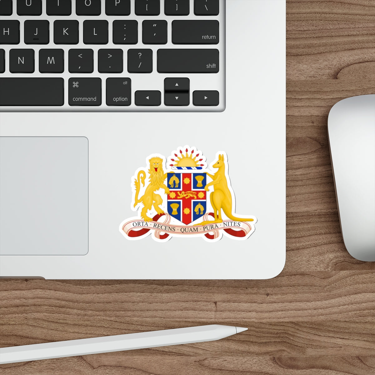 Coat of Arms of New South Wales STICKER Vinyl Die-Cut Decal-The Sticker Space