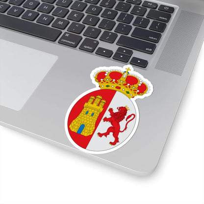 Coat of arms of New Spain (Mexico) (Coat of Arms) STICKER Vinyl Kiss-Cut Decal - The Sticker Space