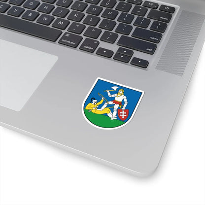 Coat Of Arms Of Nitra Region (Slovakia) STICKER Vinyl Kiss-Cut Decal - The Sticker Space