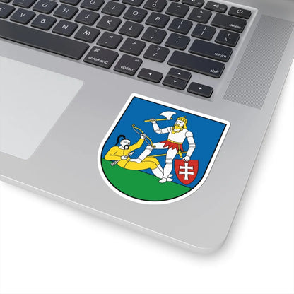 Coat Of Arms Of Nitra Region (Slovakia) STICKER Vinyl Kiss-Cut Decal - The Sticker Space