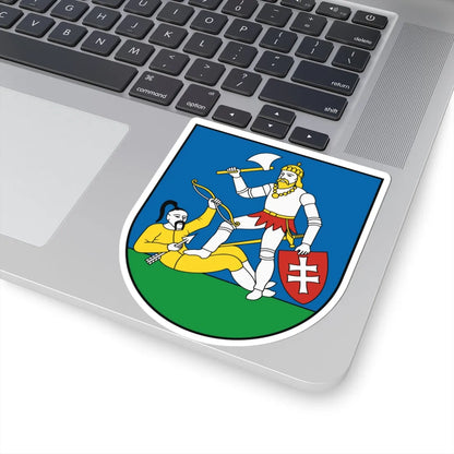 Coat Of Arms Of Nitra Region (Slovakia) STICKER Vinyl Kiss-Cut Decal - The Sticker Space