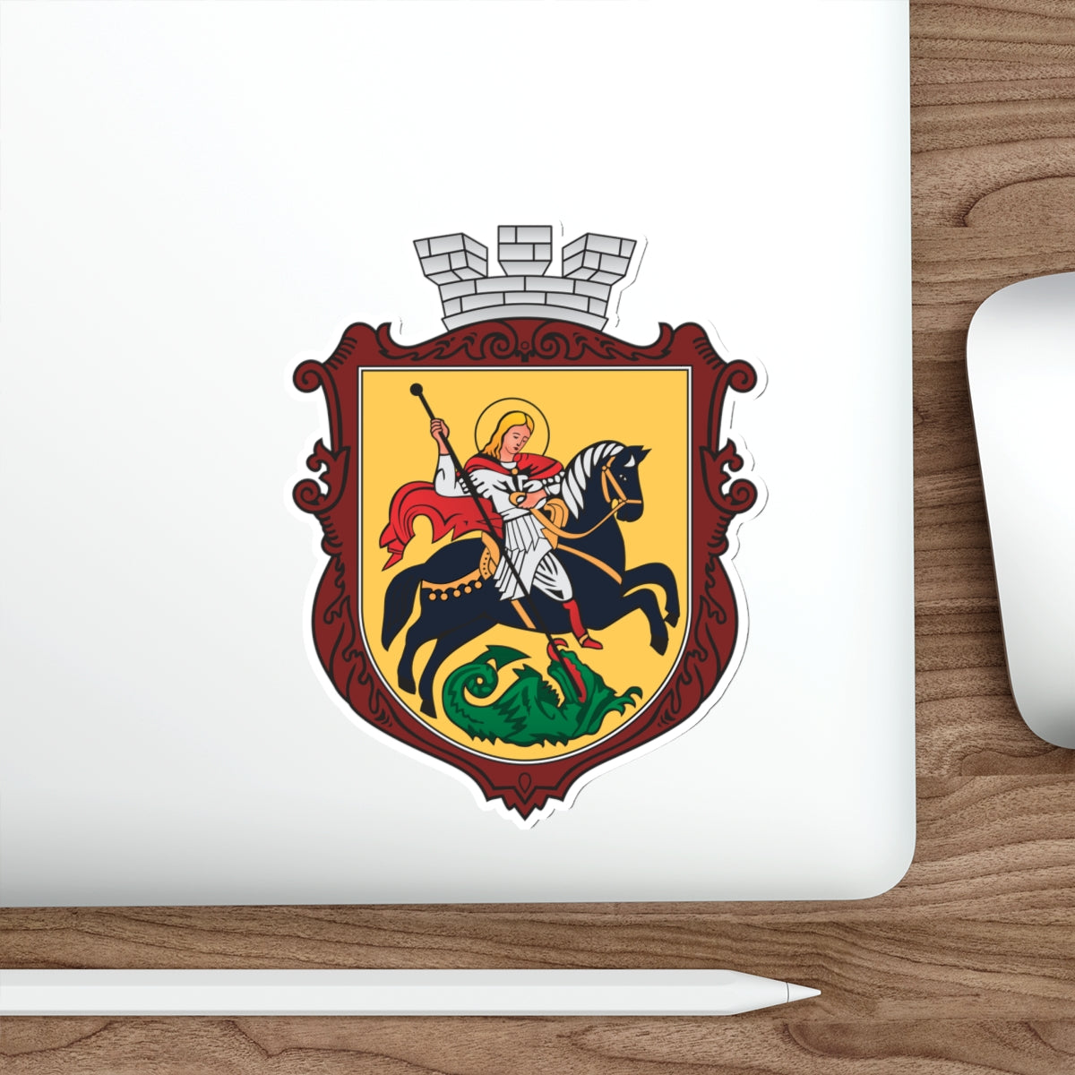 Coat of arms of Nizhyn STICKER Vinyl Die-Cut Decal-The Sticker Space