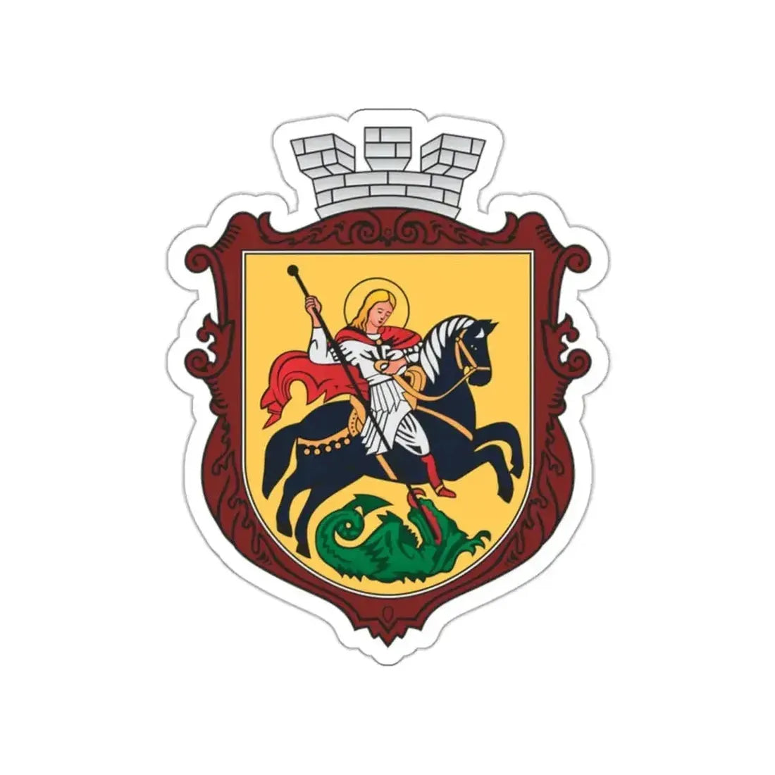 Coat of arms of Nizhyn STICKER Vinyl Die-Cut Decal - The Sticker Space
