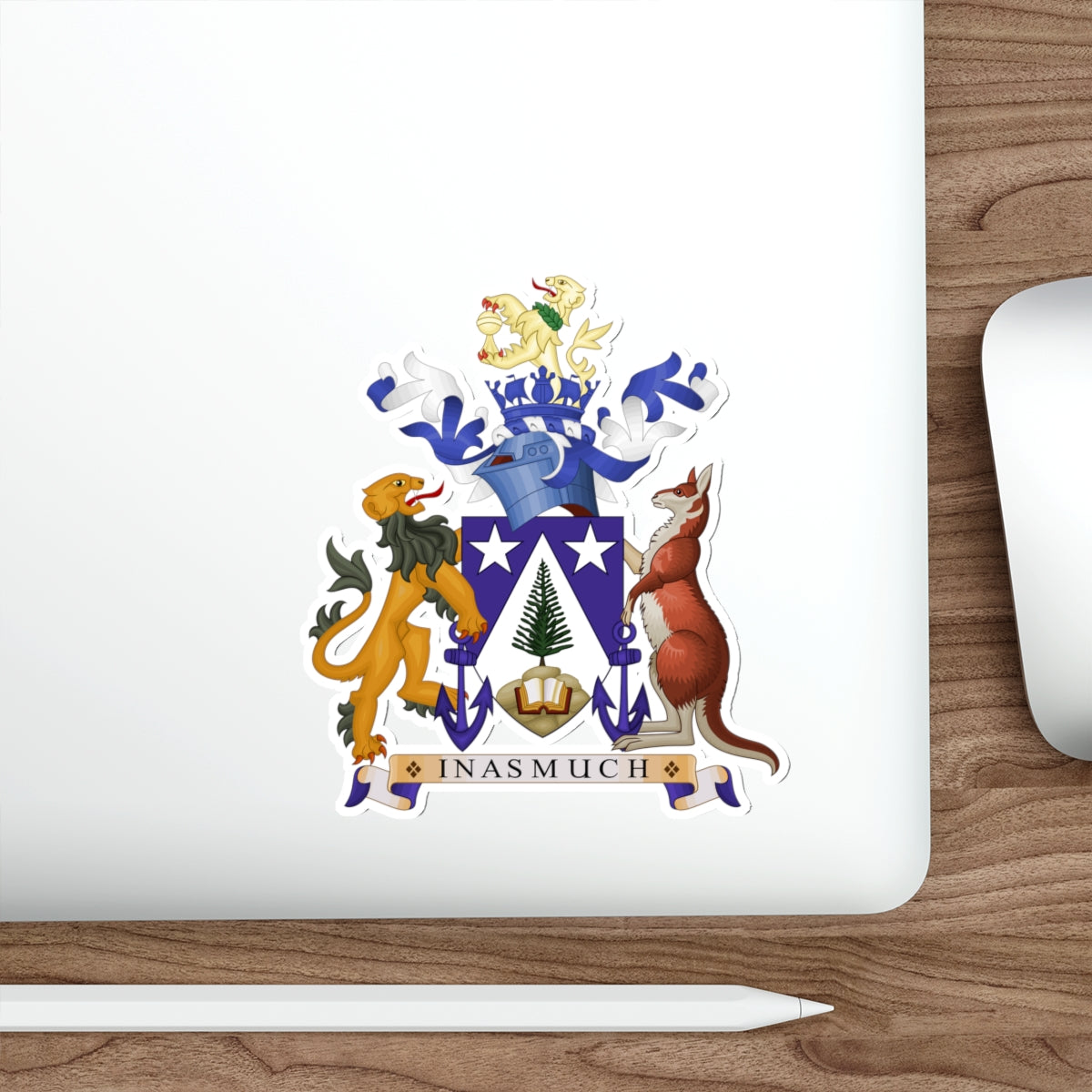 Coat of arms of Norfolk Island STICKER Vinyl Die-Cut Decal-The Sticker Space