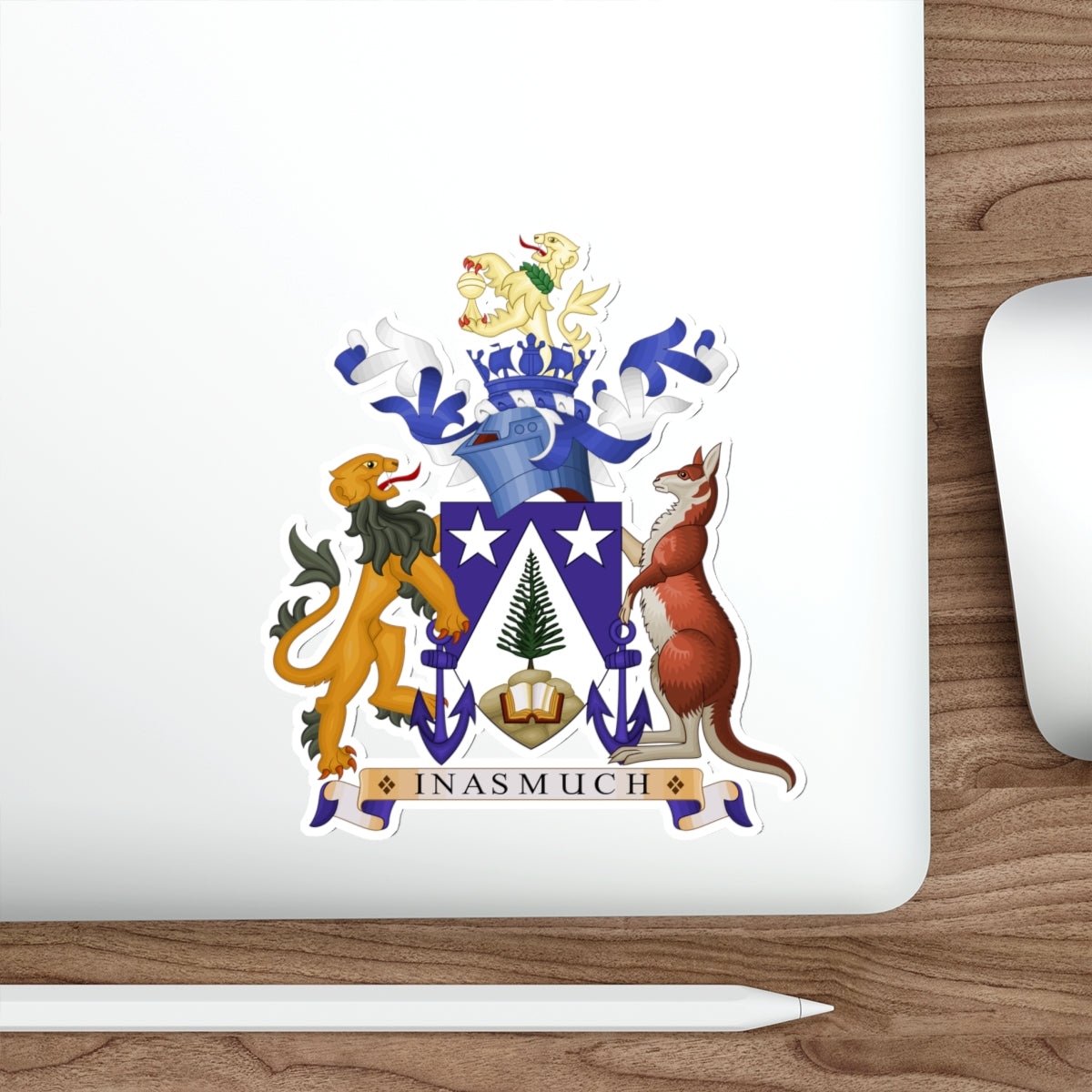 Coat of arms of Norfolk Island STICKER Vinyl Die-Cut Decal-The Sticker Space