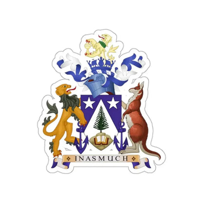 Coat of arms of Norfolk Island STICKER Vinyl Die-Cut Decal - The Sticker Space