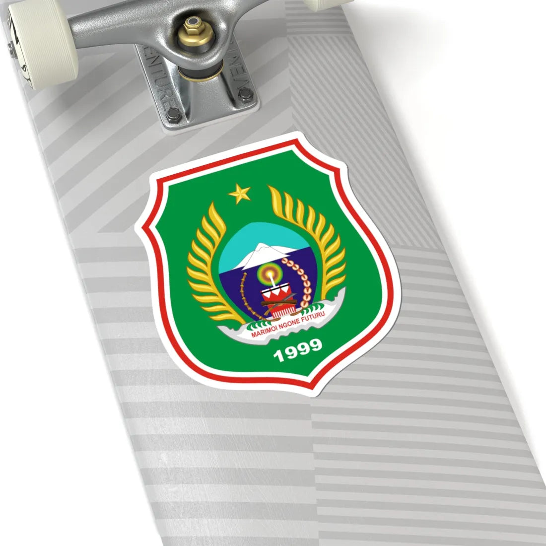 Coat of arms of North Maluku (Indonesia) (Coat of Arms) STICKER Vinyl Kiss-Cut Decal - The Sticker Space