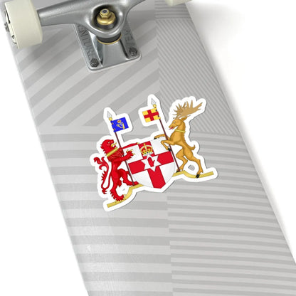 Coat of Arms of Northern Ireland (United Kingdom) (Coat of Arms) STICKER Vinyl Kiss-Cut Decal - The Sticker Space