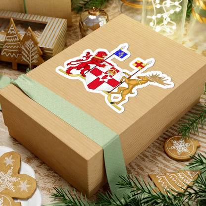 Coat of Arms of Northern Ireland (United Kingdom) (Coat of Arms) STICKER Vinyl Kiss-Cut Decal - The Sticker Space