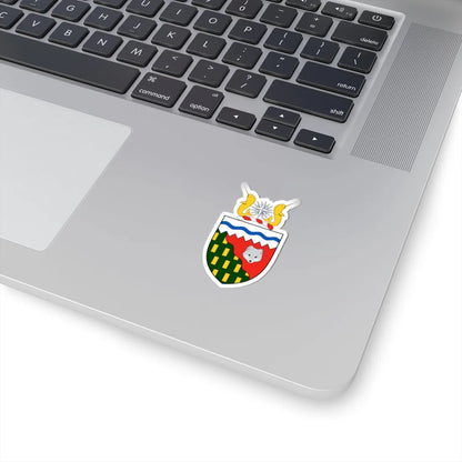 Coat of arms of Northwest Territories (Canada) (Coat of Arms) STICKER Vinyl Kiss-Cut Decal - The Sticker Space