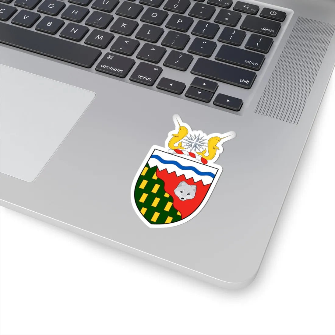 Coat of arms of Northwest Territories (Canada) (Coat of Arms) STICKER Vinyl Kiss-Cut Decal - The Sticker Space