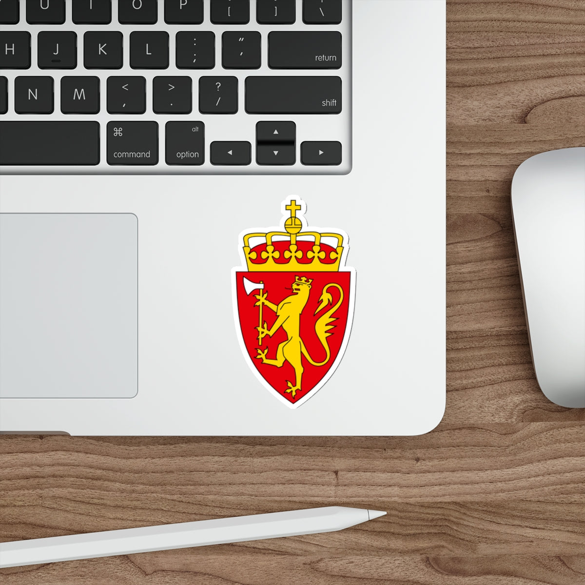 Coat of arms of Norway STICKER Vinyl Die-Cut Decal-The Sticker Space