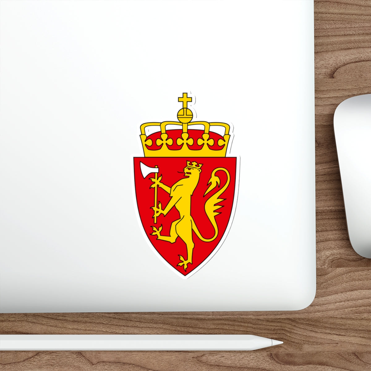 Coat of arms of Norway STICKER Vinyl Die-Cut Decal-The Sticker Space