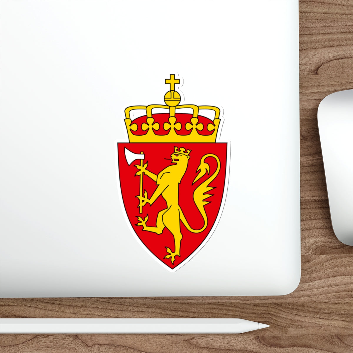 Coat of arms of Norway STICKER Vinyl Die-Cut Decal-The Sticker Space