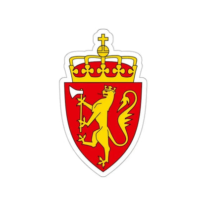 Coat of arms of Norway STICKER Vinyl Die-Cut Decal 2 Inch - The Sticker Space