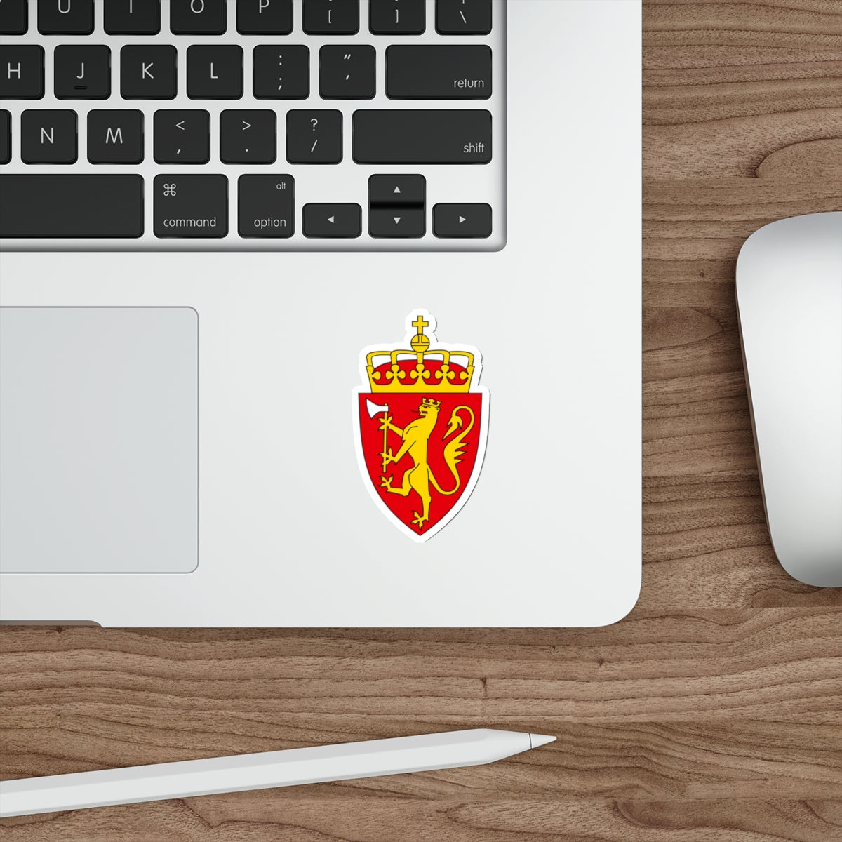 Coat of arms of Norway STICKER Vinyl Die-Cut Decal-The Sticker Space