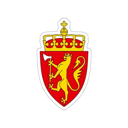 Coat of arms of Norway STICKER Vinyl Die-Cut Decal - The Sticker Space