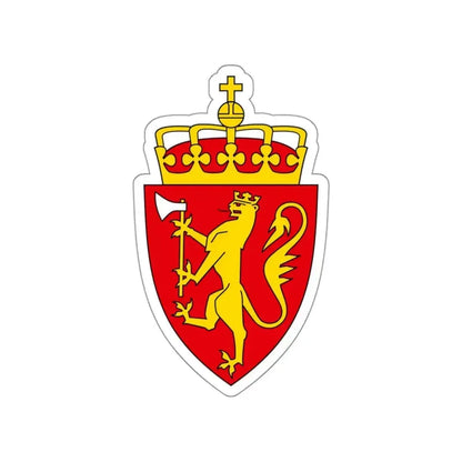 Coat of arms of Norway STICKER Vinyl Die-Cut Decal - The Sticker Space