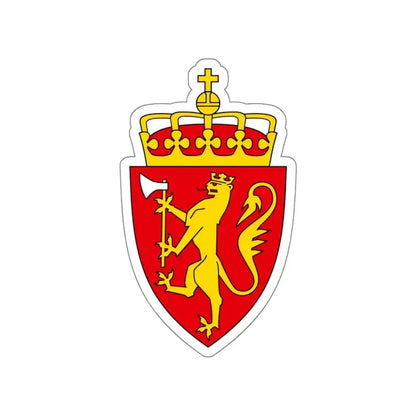 Coat of arms of Norway STICKER Vinyl Die-Cut Decal - The Sticker Space
