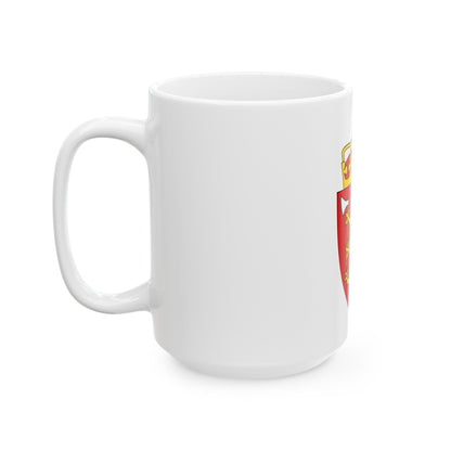 Coat of arms of Norway - White Coffee Mug-The Sticker Space