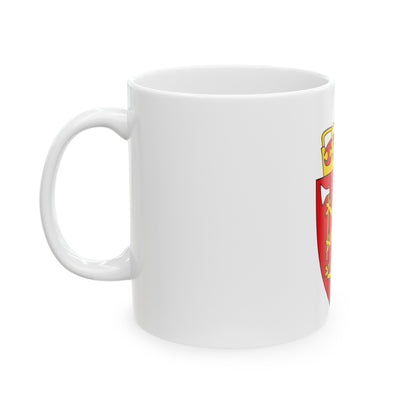 Coat of arms of Norway - White Coffee Mug-The Sticker Space