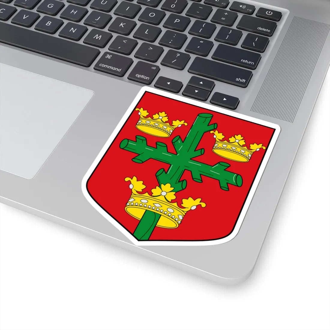 Coat of arms of Nottingham (England) (Coat of Arms) STICKER Vinyl Kiss-Cut Decal - The Sticker Space