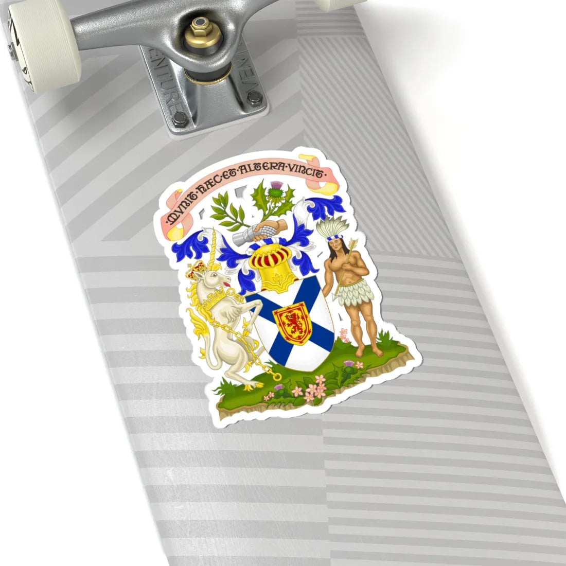 Coat of arms of Nova Scotia (Canada) (Coat of Arms) STICKER Vinyl Kiss-Cut Decal - The Sticker Space