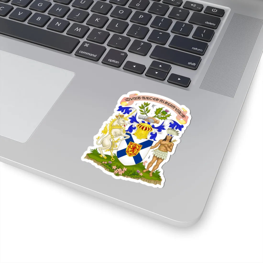 Coat of arms of Nova Scotia (Canada) (Coat of Arms) STICKER Vinyl Kiss-Cut Decal - The Sticker Space
