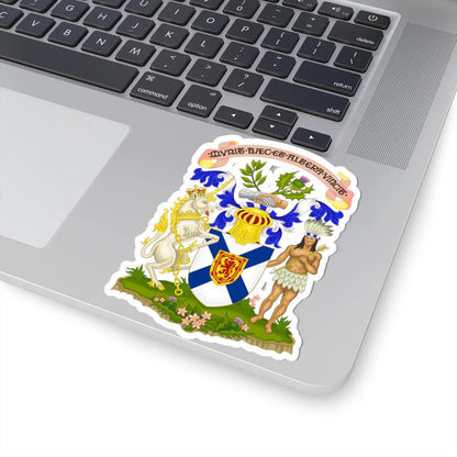 Coat of arms of Nova Scotia (Canada) (Coat of Arms) STICKER Vinyl Kiss-Cut Decal - The Sticker Space