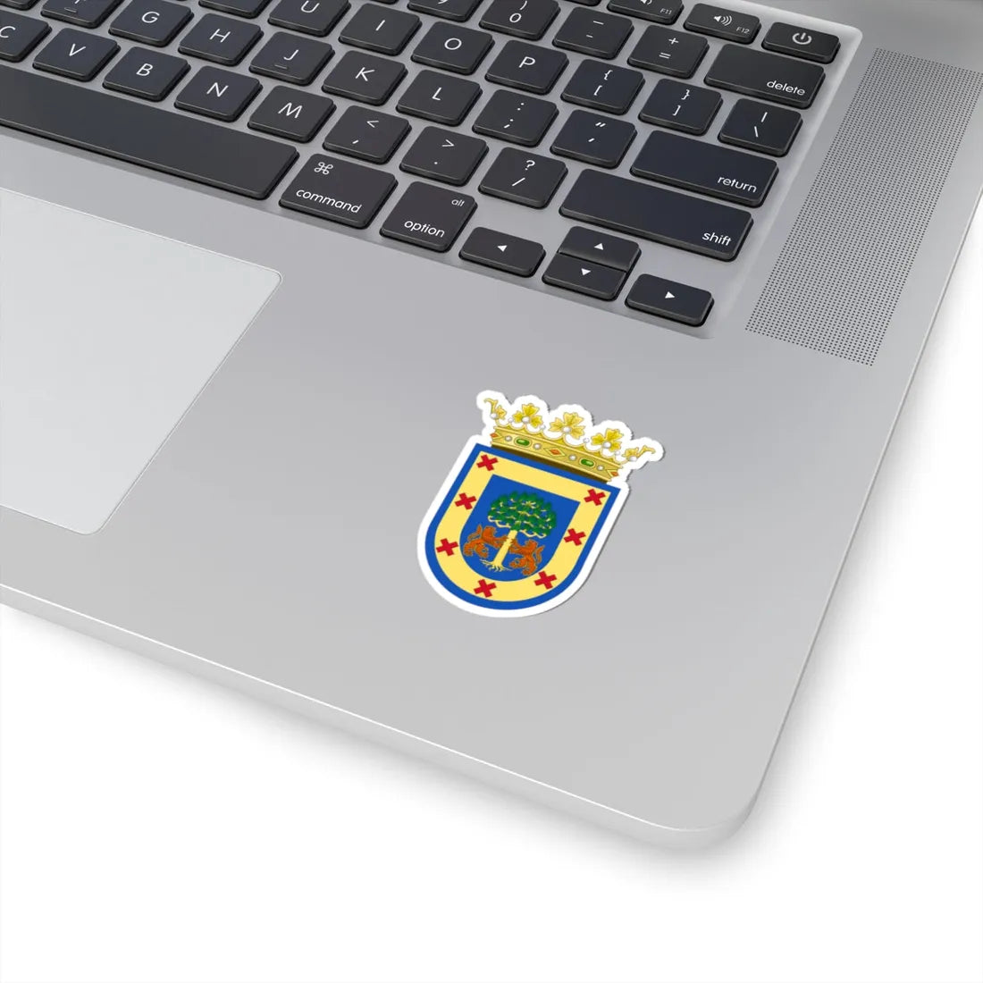Coat of Arms of Nueva Galicia Colonial (Mexico) (Coat of Arms) STICKER Vinyl Kiss-Cut Decal - The Sticker Space