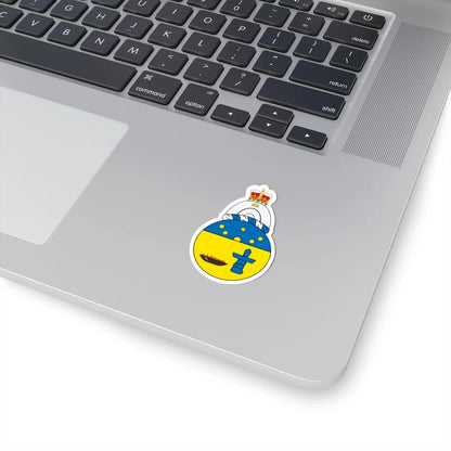 Coat of arms of Nunavut incomplete (Canada) (Coat of Arms) STICKER Vinyl Kiss-Cut Decal - The Sticker Space