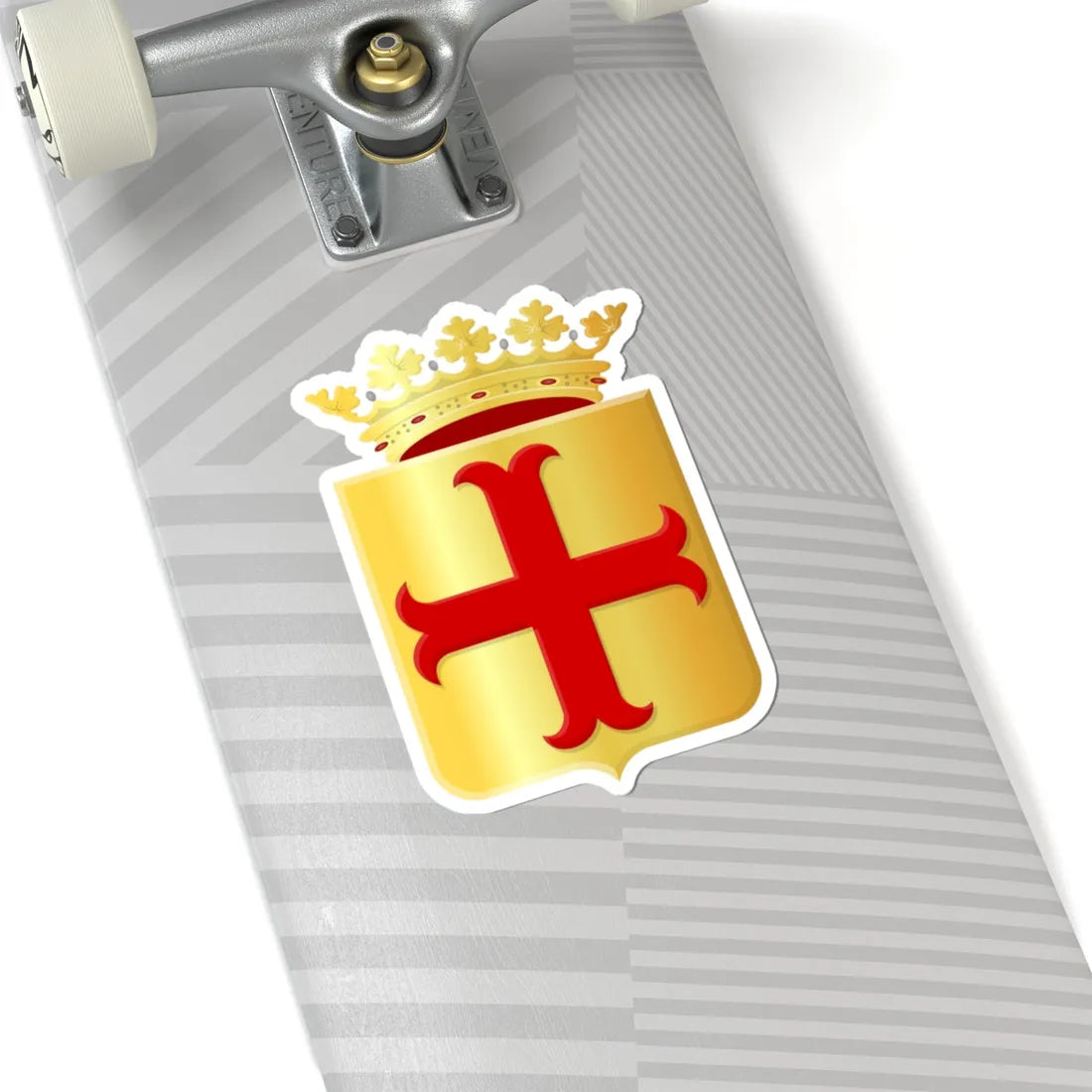 Coat of arms of Oegstgeest (Netherlands) (Coat of Arms) STICKER Vinyl Kiss-Cut Decal - The Sticker Space