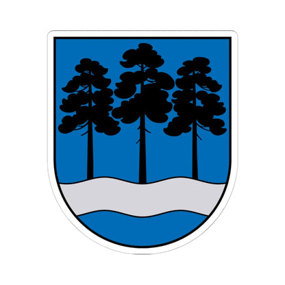 Coat of Arms of Ogre (Latvia) (Coat of Arms) STICKER Vinyl Kiss-Cut Decal 6 Inch White - The Sticker Space