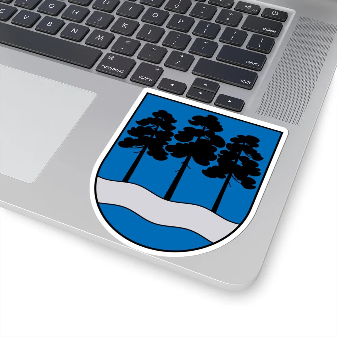 Coat of Arms of Ogre (Latvia) (Coat of Arms) STICKER Vinyl Kiss-Cut Decal - The Sticker Space