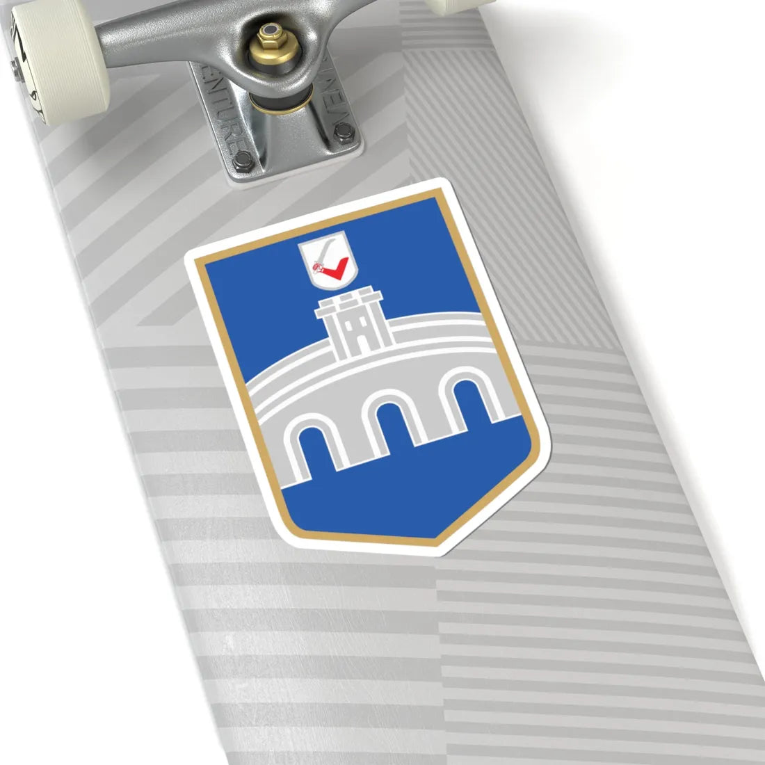 Coat of arms of Osijek (Croatia) (Coat of Arms) STICKER Vinyl Kiss-Cut Decal - The Sticker Space