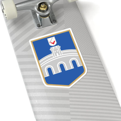 Coat of arms of Osijek (Croatia) (Coat of Arms) STICKER Vinyl Kiss-Cut Decal - The Sticker Space