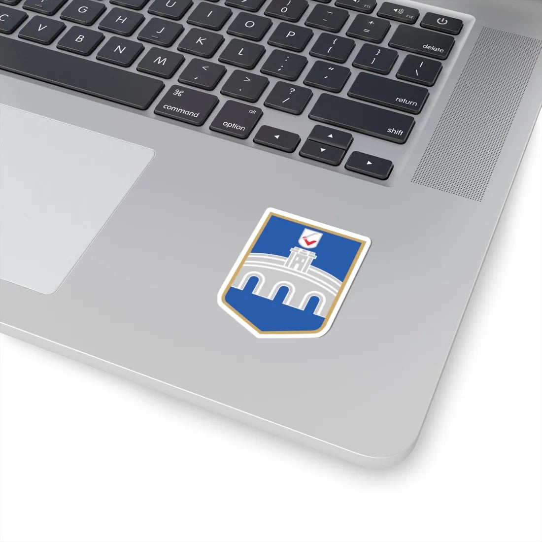 Coat of arms of Osijek (Croatia) (Coat of Arms) STICKER Vinyl Kiss-Cut Decal - The Sticker Space