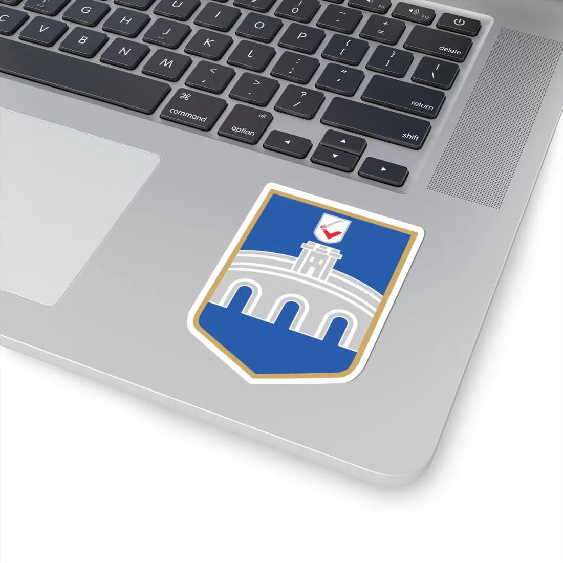 Coat of arms of Osijek (Croatia) (Coat of Arms) STICKER Vinyl Kiss-Cut Decal - The Sticker Space