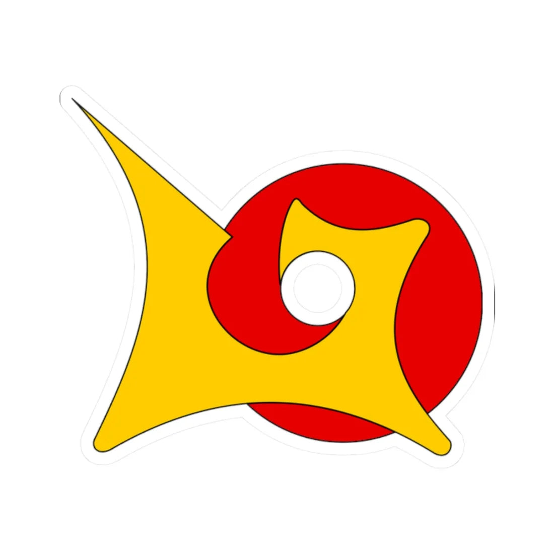 Coat of arms of Othon P. Blanco (Mexico) (Coat of Arms) STICKER Vinyl Kiss-Cut Decal 2 Inch White - The Sticker Space