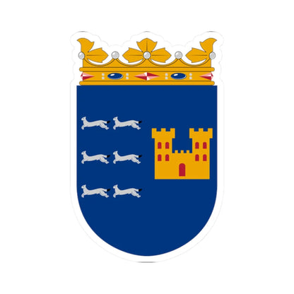 Coat of arms of Oulu Province newer (Finland) (Coat of Arms) STICKER Vinyl Kiss-Cut Decal - The Sticker Space