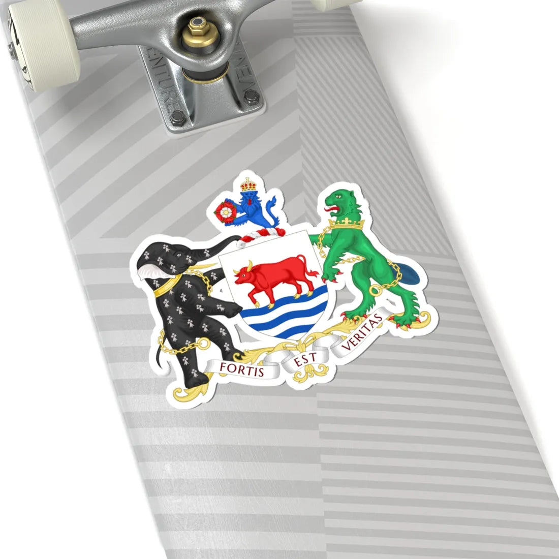 Coat of arms of Oxford (England) (Coat of Arms) STICKER Vinyl Kiss-Cut Decal - The Sticker Space