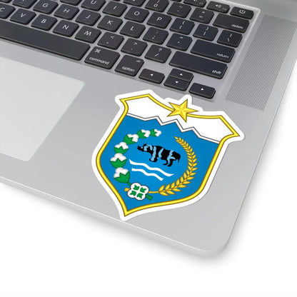 Coat of arms of Pandeglang (Indonesia) (Coat of Arms) STICKER Vinyl Kiss-Cut Decal - The Sticker Space
