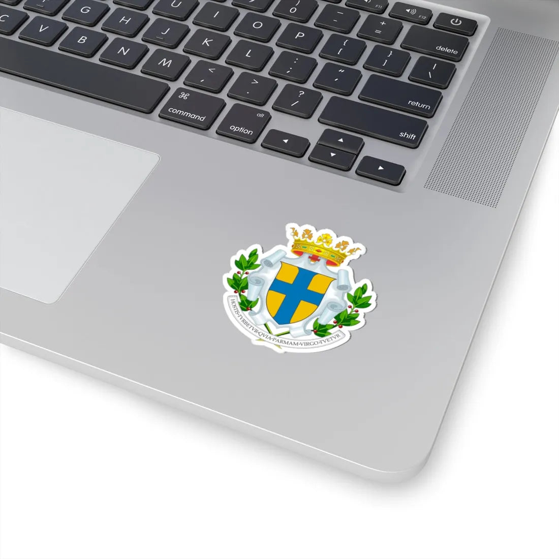 Coat of arms of Parma (Italy) (Coat of Arms) STICKER Vinyl Kiss-Cut Decal - The Sticker Space
