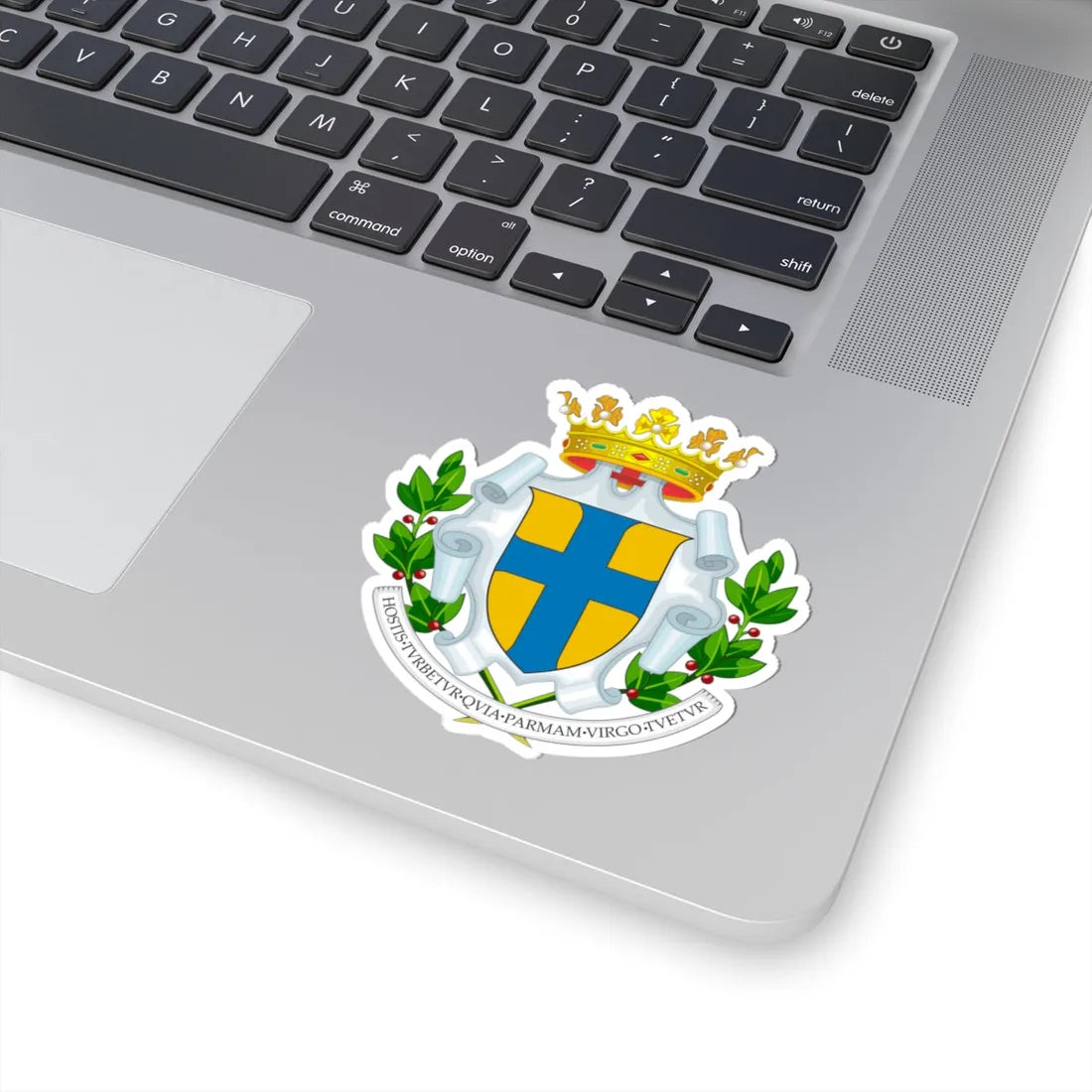 Coat of arms of Parma (Italy) (Coat of Arms) STICKER Vinyl Kiss-Cut Decal - The Sticker Space