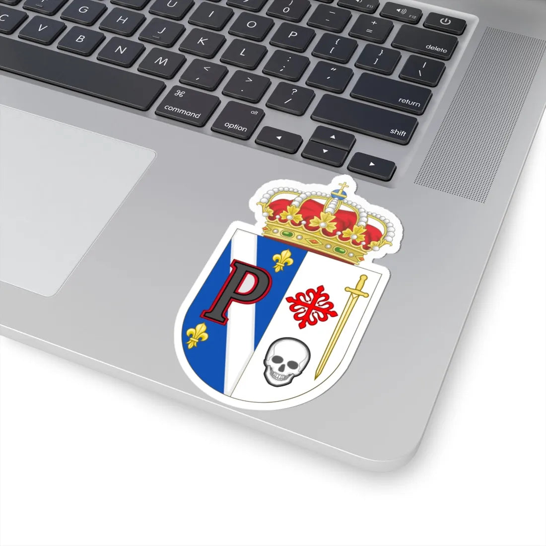 Coat of Arms of Pastrana Spain (Spain) (Coat of Arms) STICKER Vinyl Kiss-Cut Decal - The Sticker Space