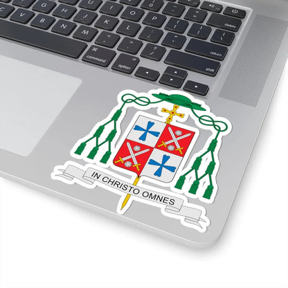 Coat of arms of Paul Verschuren (Finland) (Coat of Arms) STICKER Vinyl Kiss-Cut Decal - The Sticker Space